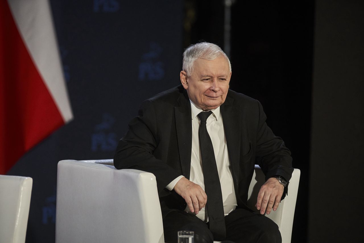 Kaczyński tłumaczy się ze słów o "niemieckiej partii"