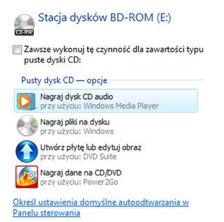 Jak nagrywać płyty korzystając z Windows Media Player? 2