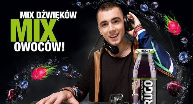Kamil Bednarek miksuje z „naowocowanym” Frugo (wideo)