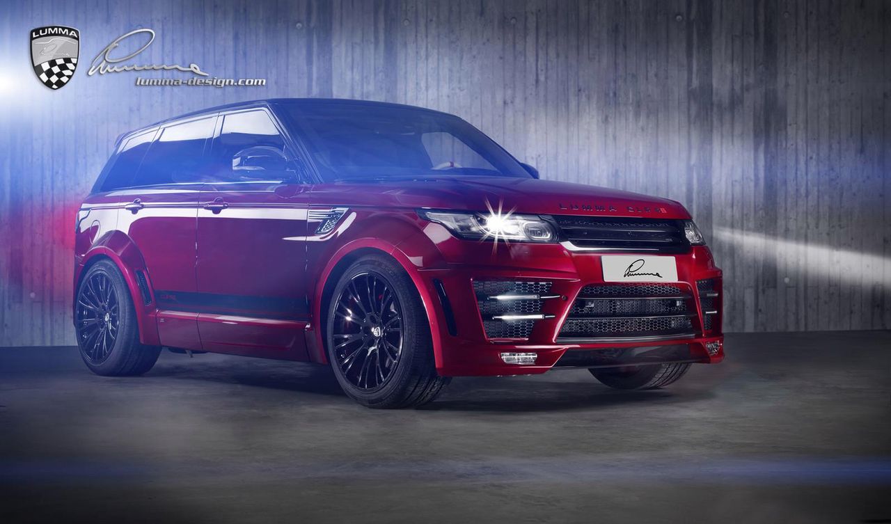 Lumma Design Range Rover Sport CLR RS - liczy się wnętrze