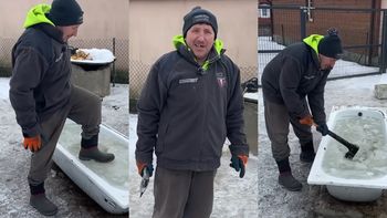 Andrzej z Plutycz pokazał, jaką wodę daje krowom. W sieci OBURZENIE. "Szkoda zwierząt"