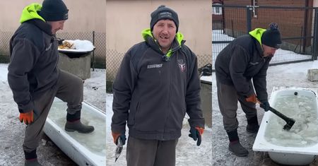 Andrzej z Plutycz pokazał, jaką wodę daje krowom. W sieci OBURZENIE. "Szkoda zwierząt"