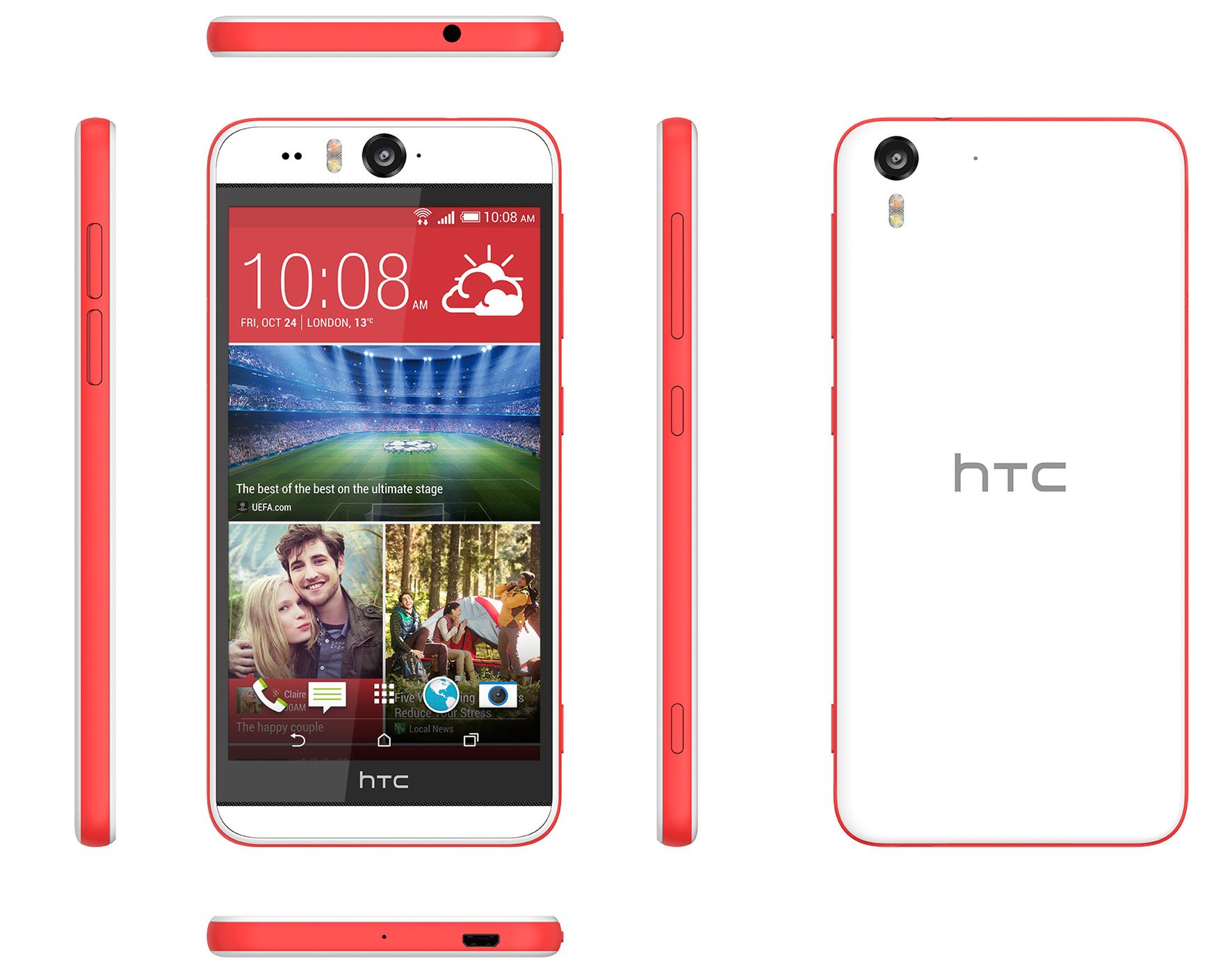 HTC Desire EYE oficjalnie. Świetna specyfikacja, dwa aparaty 13 Mpix i cena flagowca 2