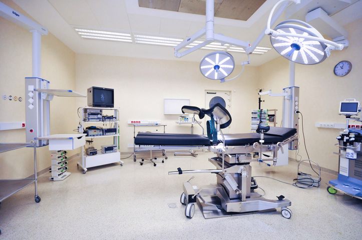 Sala operacyjna Szpitala na Klinach. To tu dokonywane są nowatorskie zabiegi neuromodulacji