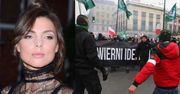 Karolina Gorczyca do narodowców: "WY***RDALAĆ! Idę do pracy, zarobić na podatki, z których DOSTAJECIE SOCJAL"