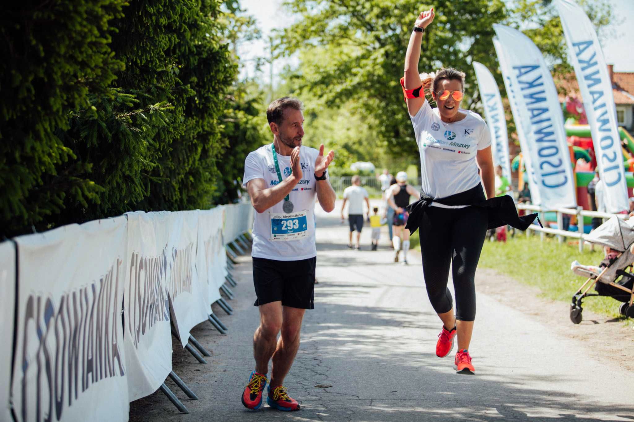 Piotr Kraśko, Karolina Ferenstein-Kraśko - Maraton Mazury i Bieg Szlakiem Krutyni
