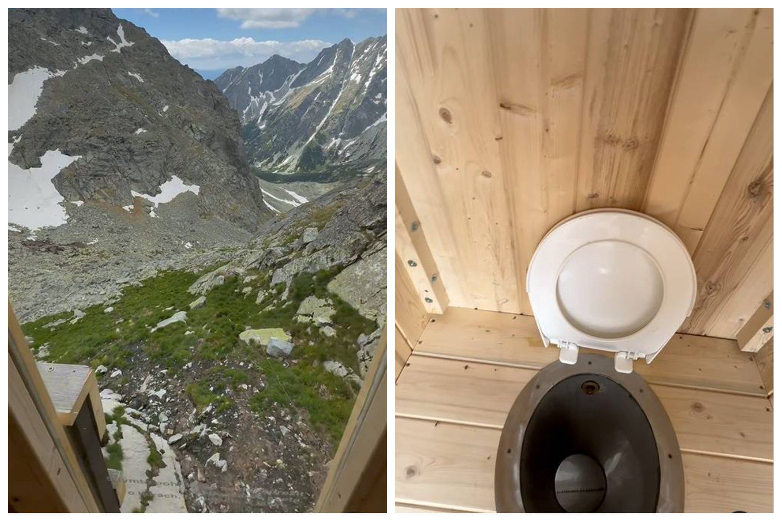 Toaleta z najpiękniejszym widokiem na świecie? Znajduje się w Tatrach