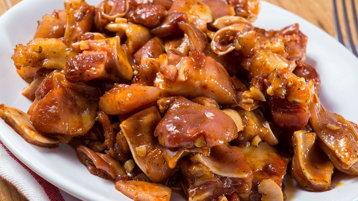 Grilowane uszy wieprzowe