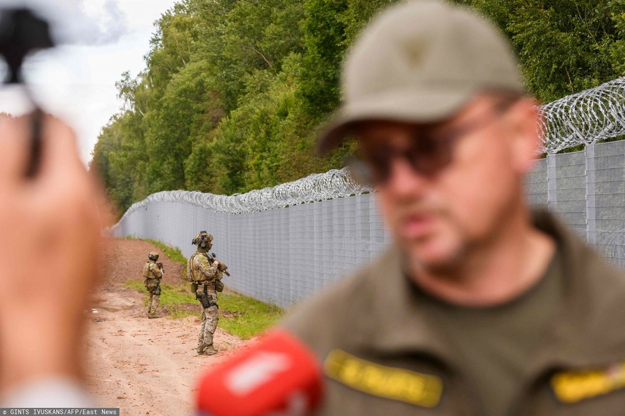 Na granicy Łotwy i Białorusi sytuacja jest coraz bardziej napięta