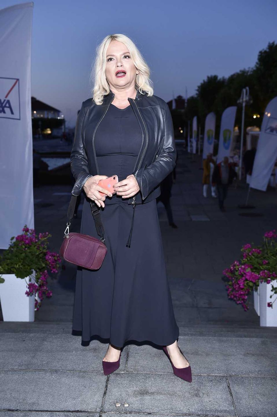 Katarzyna Figura na festiwalu w Sopocie