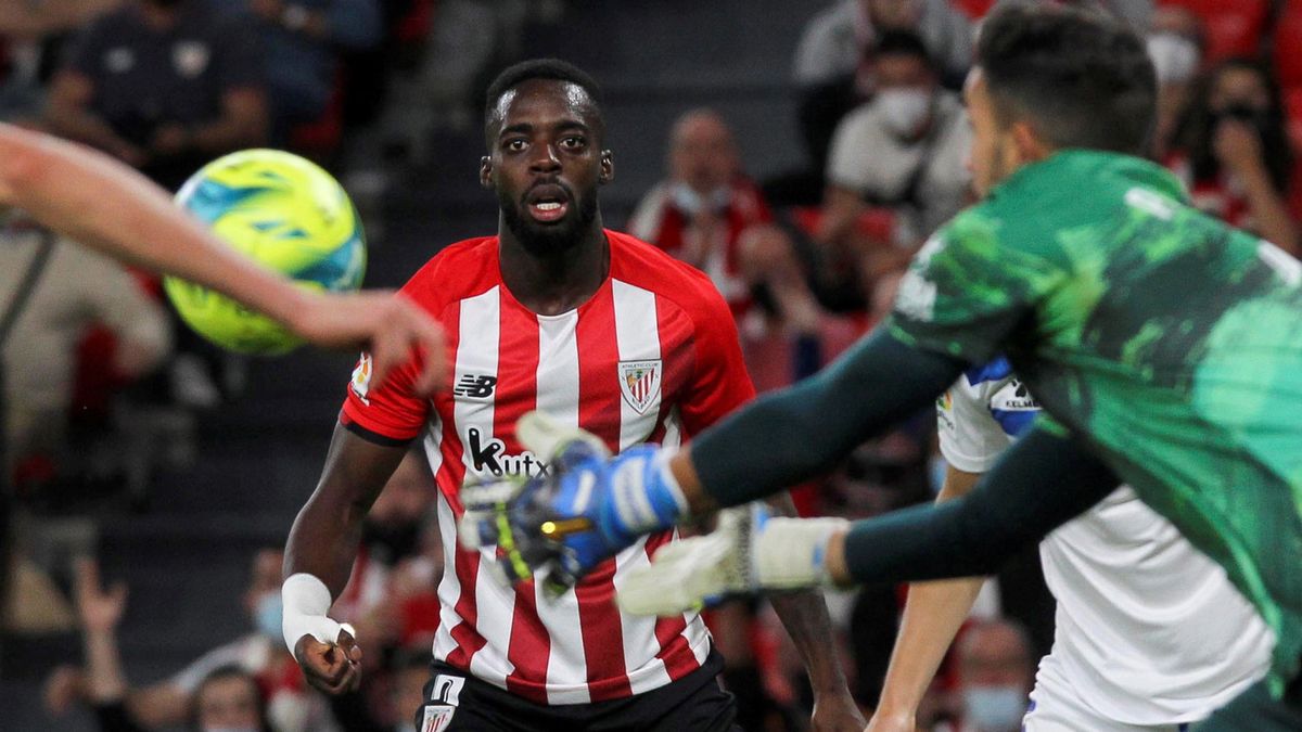 PAP/EPA / Miguel Tona  / Na zdjęciu: Inaki Williams