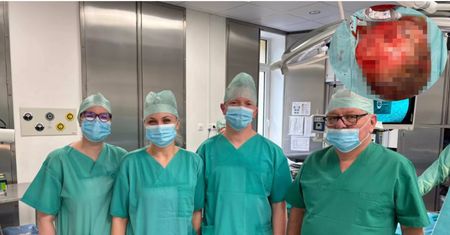 Sukces medyków. Wycięli ogromnego guza. Ważył ponad 20 kilogramów