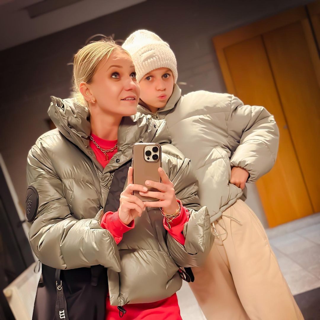 Daria Ładocha z córką
