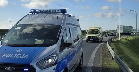 Wysiadł z ciężarówki. Tragedia na autostradzie A1
