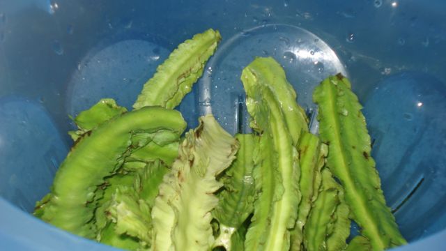 Łust głąbigroszek gotowany bez dodatku soli