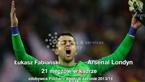 Łukasz Fabiański w jednej drużynie z Lampardem, Ferdinandem i Eto’o