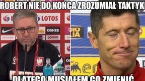 Liga Narodów. "Robert nie do końca zrozumiał taktykę". Zobacz memy po porażce Polaków