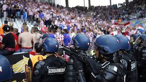 Euro 2016: skandaliczne sceny w meczu Chorwacja - Czechy (galeria)