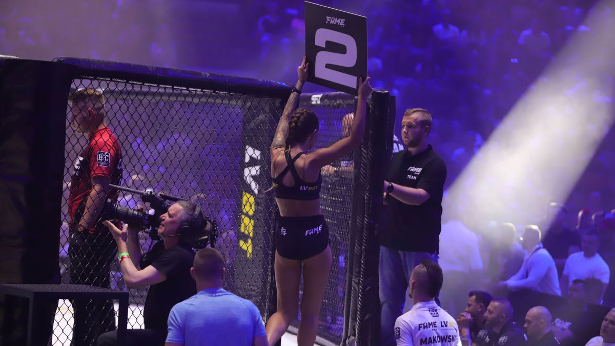 Zdjęcie okładkowe artykułu: WP SportoweFakty / Tomasz Kudala / Na zdjęciu: ring girl podczas gali FAME MMA