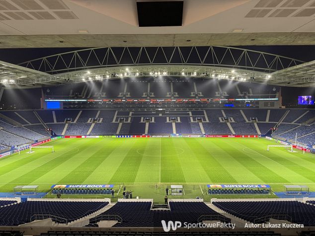 Estadio do Dragao przygotowane na mecz Ligi Europy z Malmo