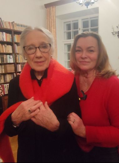 Katarzyna Chrzanowska i Maja Komorowska 