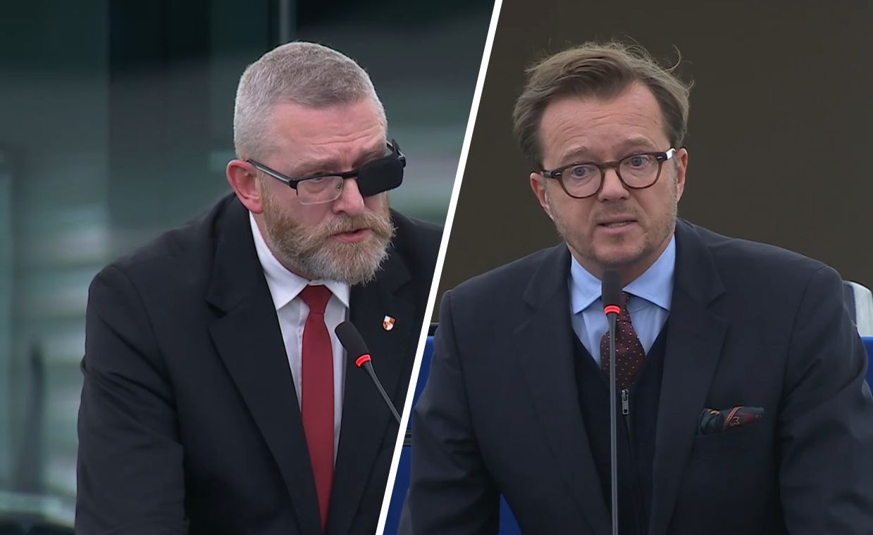 Spięcie Polaków na debacie w PE. Wawrykiewicz kontra Braun