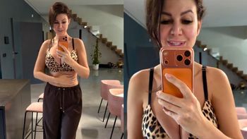 Maja Rutkowski masuje się po odsłoniętym brzuszku i pokazuje, ILE WAŻY: "Zaczynam czuć się znakomicie"