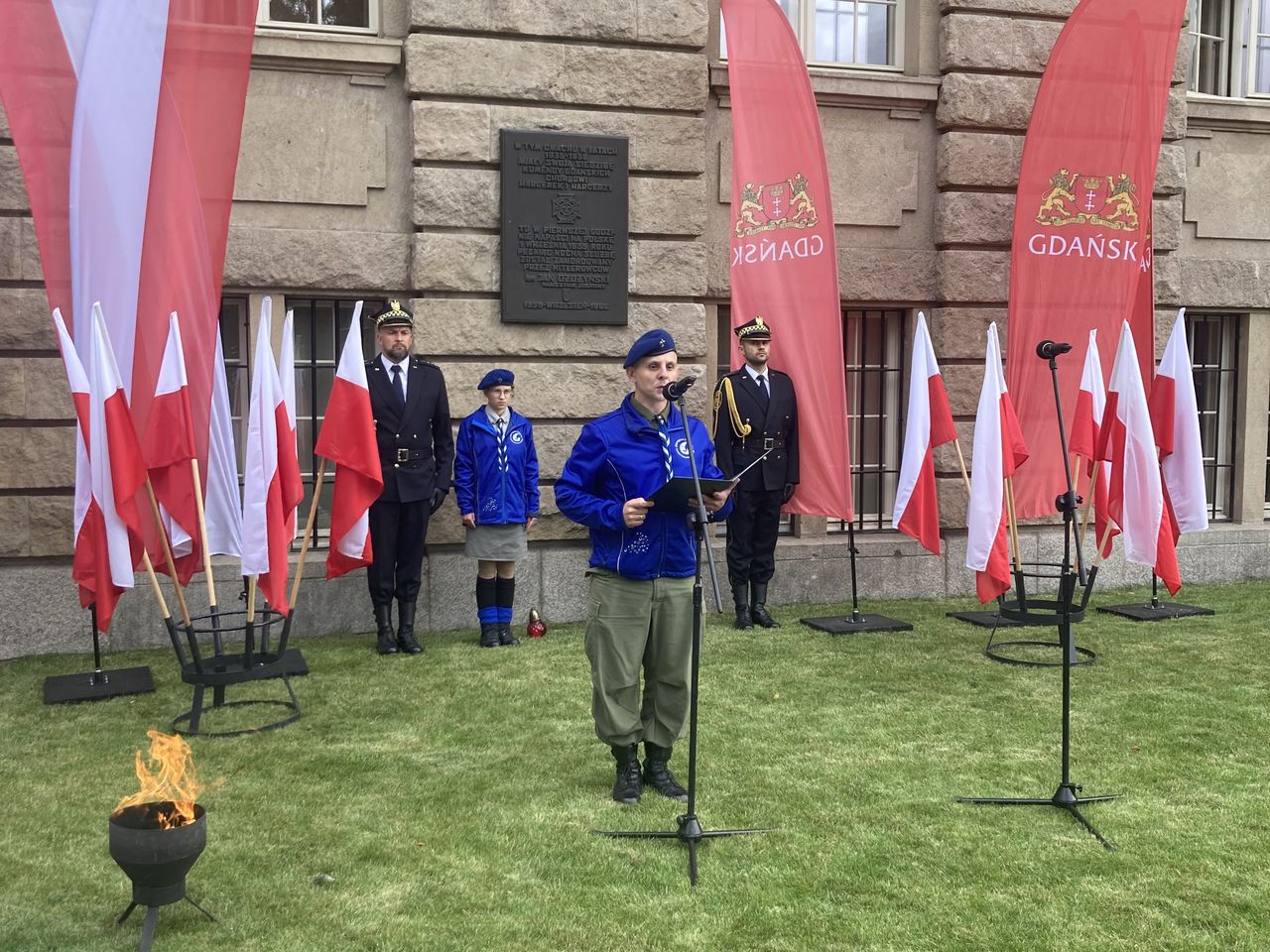 Gdańsk. Uroczystości upamiętniające harcmistrza Jana Ożdżyńskiego