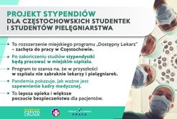 Częstochowa. Stypendiami chcą zachęcić do pracy w miejskim szpitalu