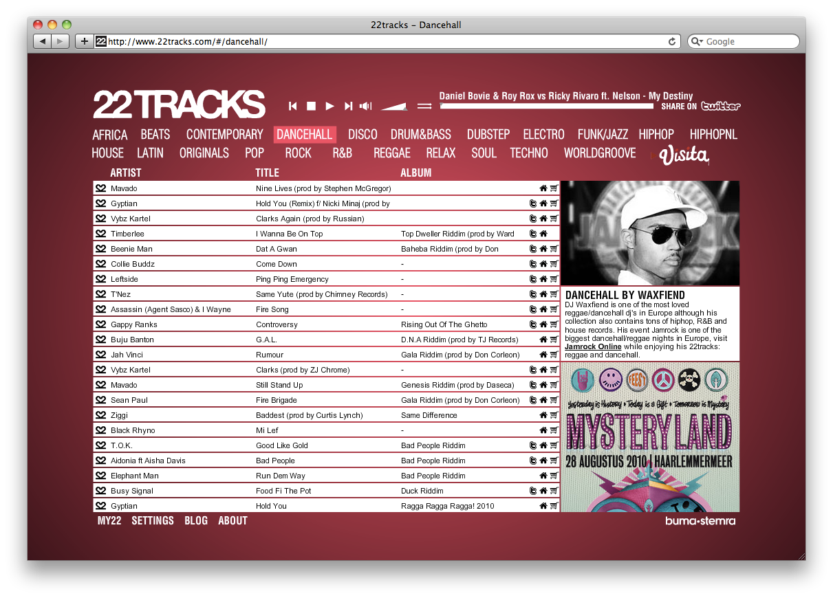 22tracks.com - tak się powinno promować muzykę 3