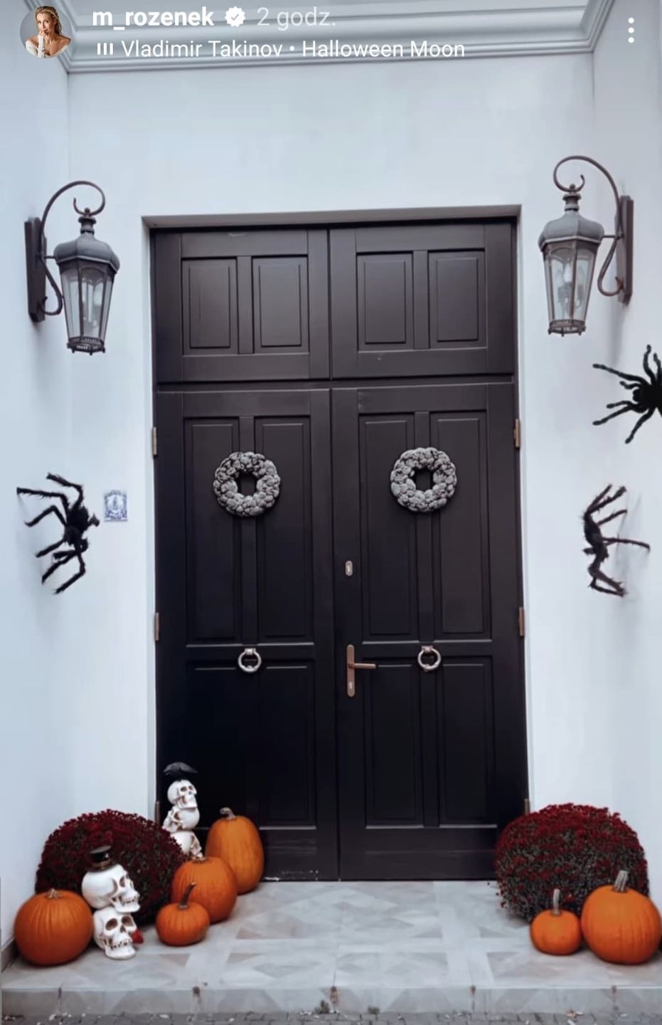 Halloween 2022 - dom Małgorzaty Rozenek