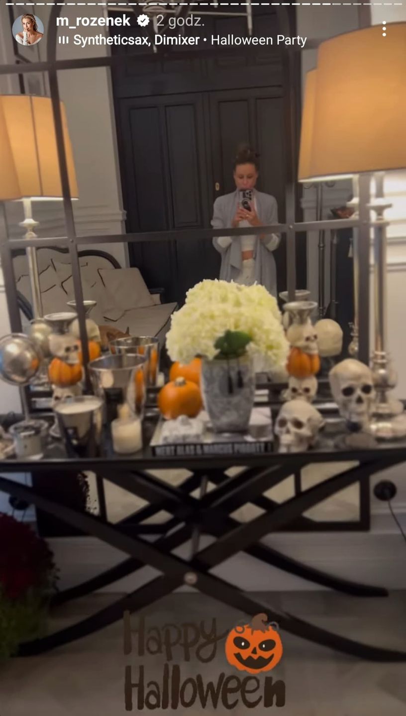 Halloween 2022 - dom Małgorzaty Rozenek