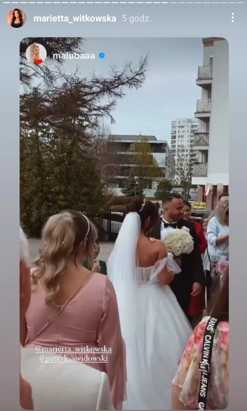 Marietta Witkowska wzięła ślub
