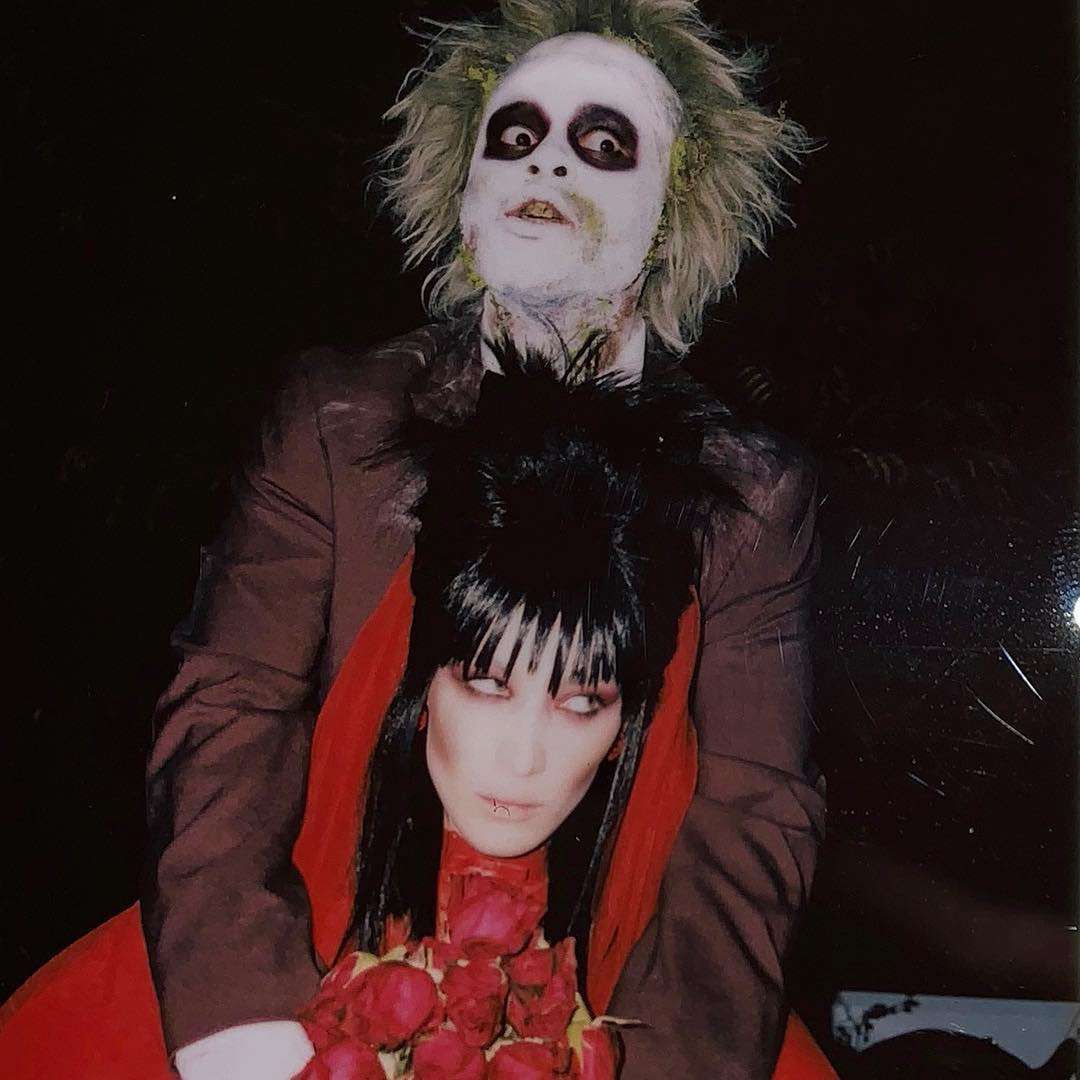 Bella Hadid i The Weeknd - Halloween 2018