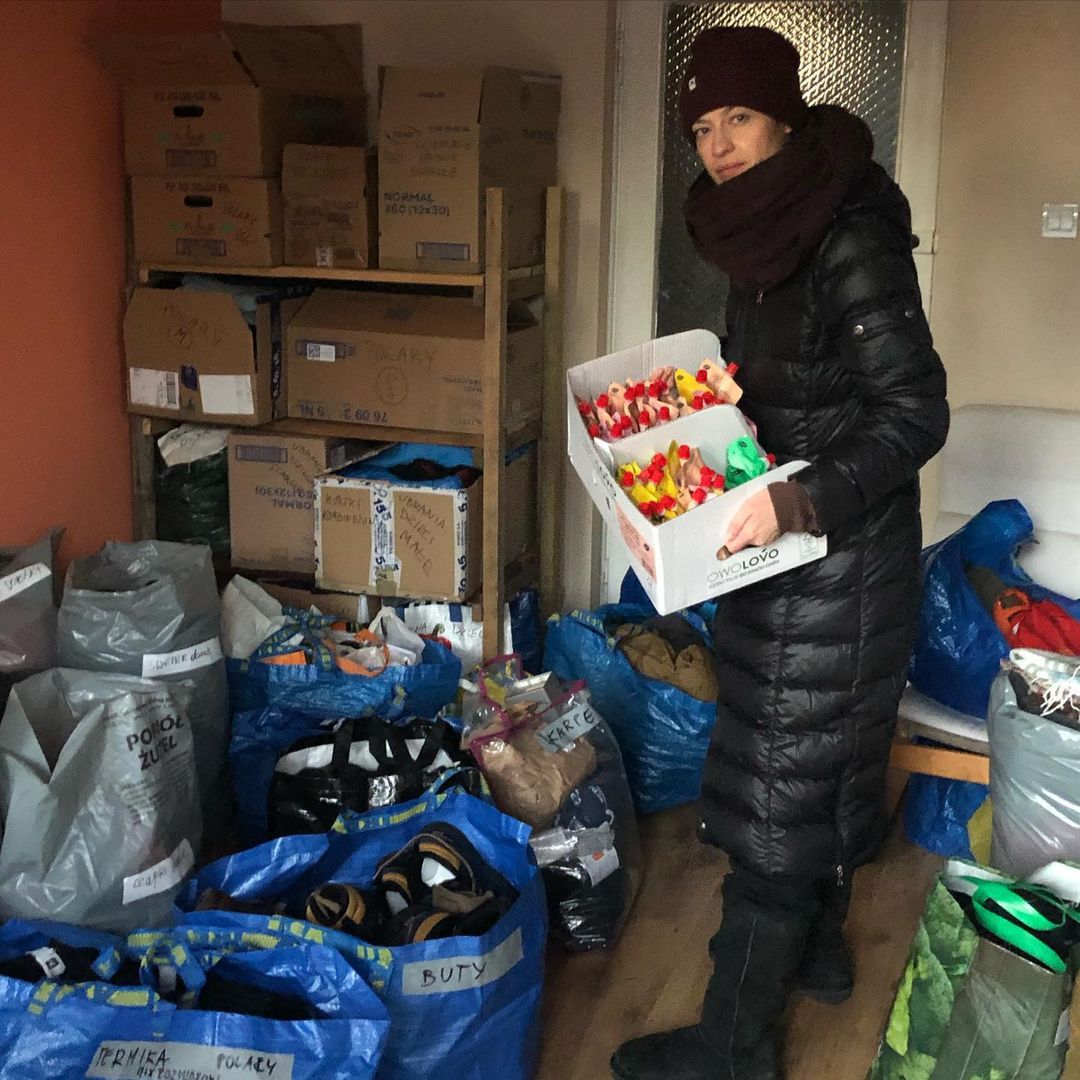 Maja Ostaszewska o pomocy migrantom
