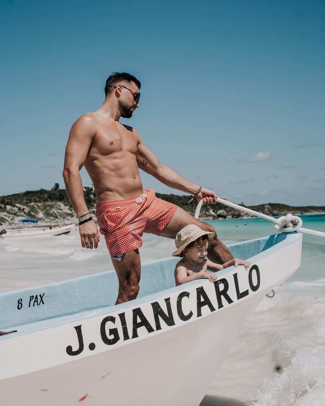 Rafał Maślak na wakacjach w Tulum