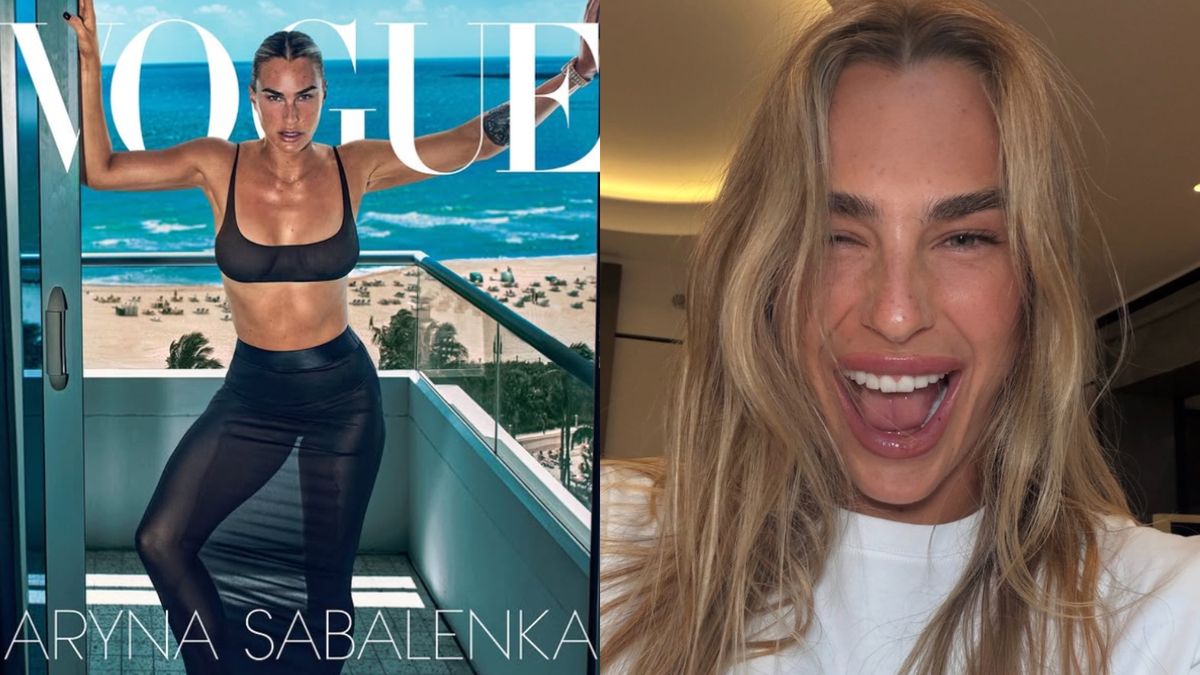 Aryna Sabalenka na okładce "Vogue'a"