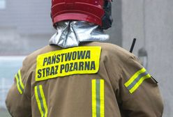 Gęsty dym nad Warszawą. Pożar na poligonie pod stolicą