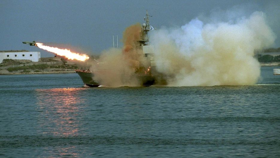 Rosyjska Flota Czarnomorska od kilku dni ostrzeliwuje terytorium Ukrainy