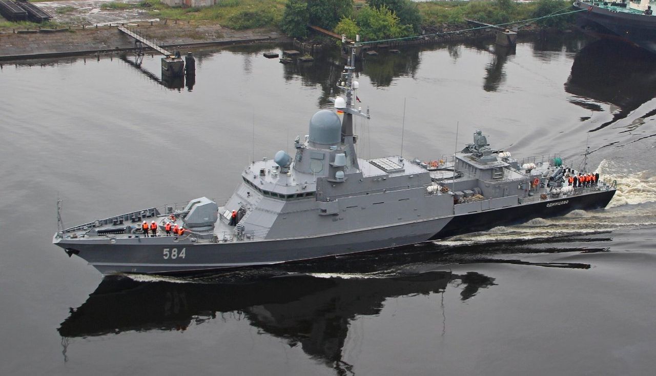 Russian Karakurt-class corvette