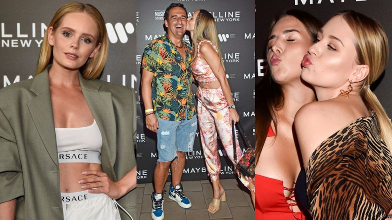 Celebryci na evencie marki kosmetycznej