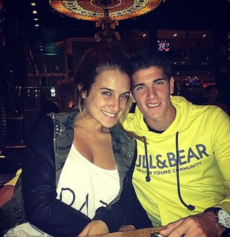 Rodrigo de Paul i Camila Homs