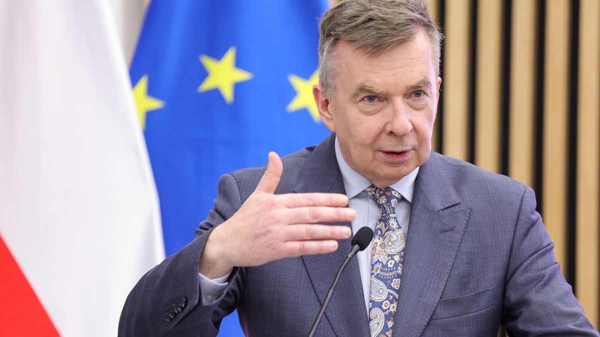 Warszawa, 27.11.2024. Minister nauki Dariusz Wieczorek na konferencji prasowej nt. "Dodatkowe 1,5 mld zł dla polskich uczelni", 27 bm. w siedzibie Ministerstwa Nauki i Szkolnictwa Wyższego w Warszawie, 27 bm. (aldg) PAP/Szymon Pulcyn