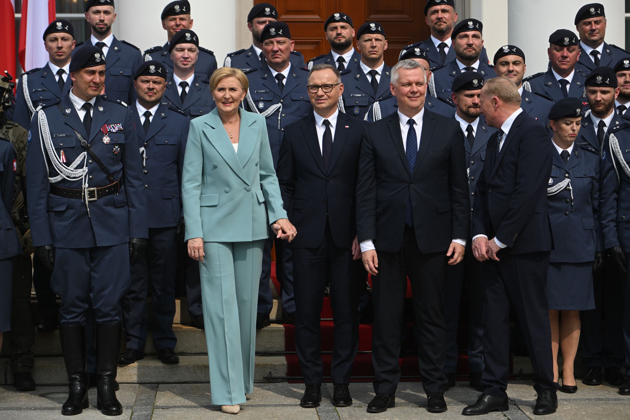 Agata Duda podczas obchodów Święta Służby Ochrony Państwa