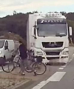 Przerażająca sytuacja na przejściu dla pieszych. Jest nagranie