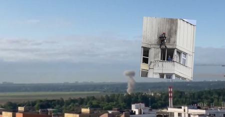 Ataki dronów w Moskwie. "Manipulacja rosyjska"