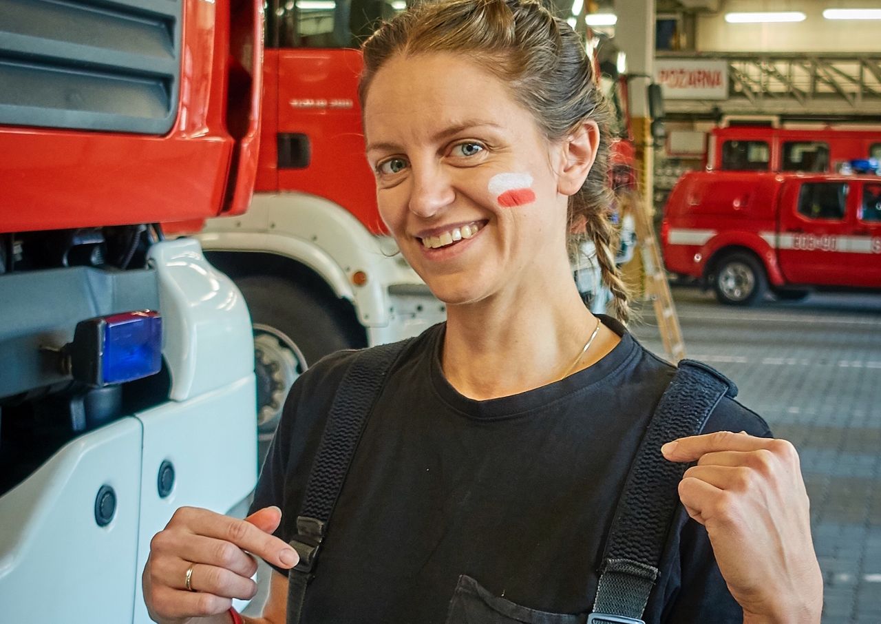 Agnieszka Wojciechowska od 19 lat jest strażakiem