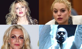 Tym gwiazdom show biznes nie wyszedł na dobre: Britney Spears, Lindsay Lohan i Kanye West!