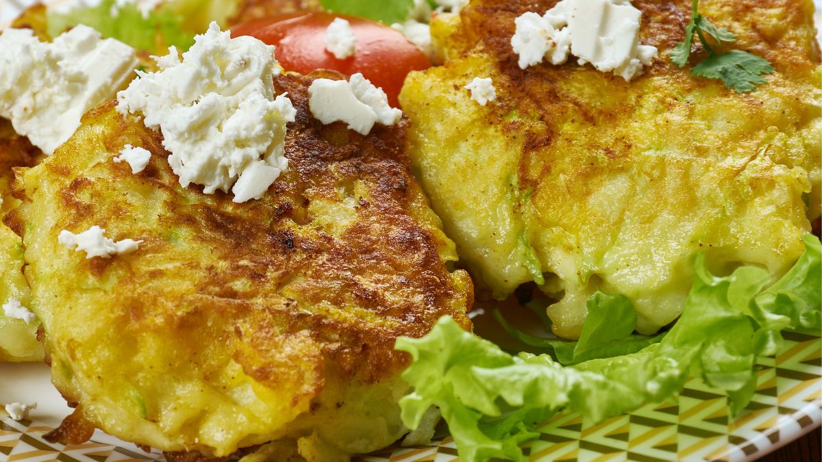 Greckie placuszki z cukinii