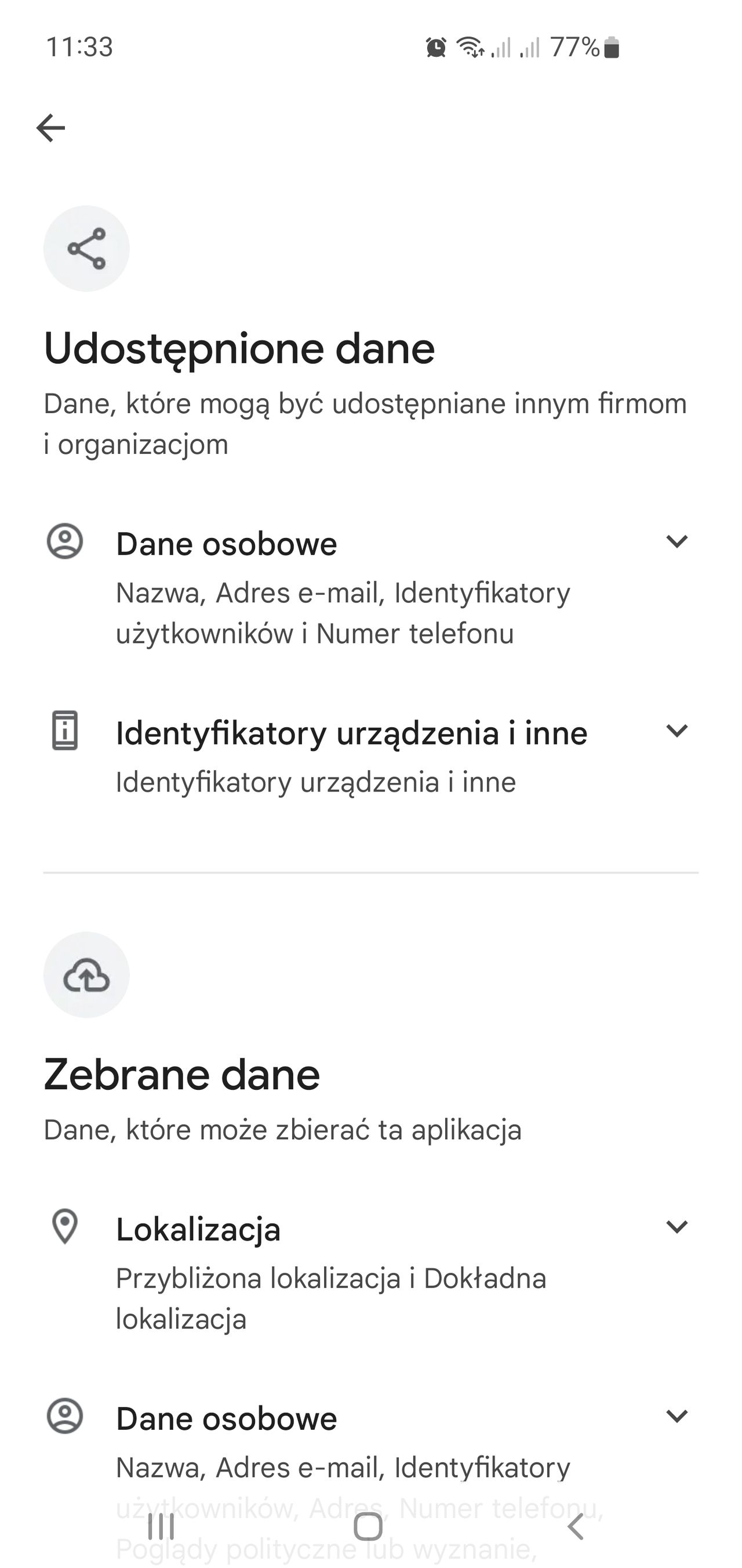 Threads w Google Play